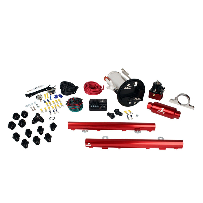 Aeromotive 07-12 Shelby GT500 Stealth A1000 Street Fuel System with 5.0L 4-V Fuel Rails