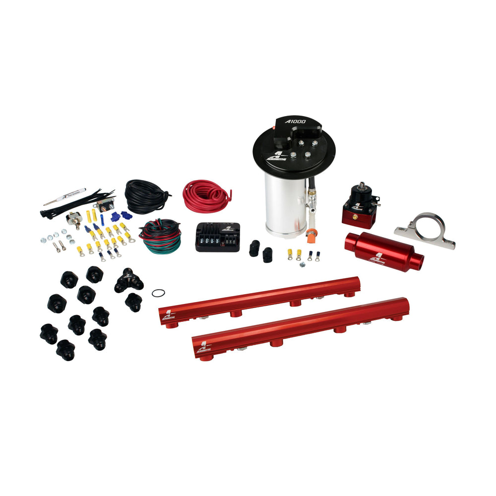 Aeromotive 10-17 Mustang GT Stealth A1000 Street Fuel System with 4.6L 3-V Fuel Rail
