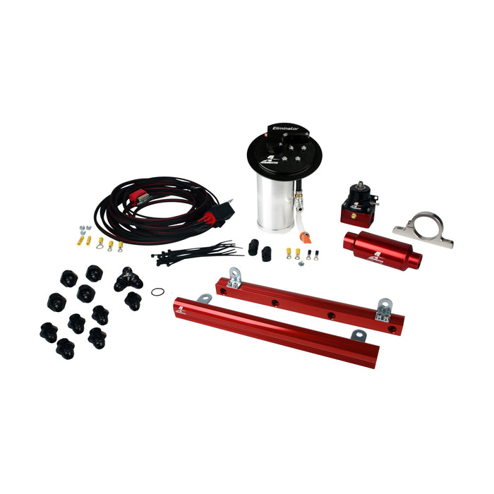 Aeromotive 10-17 Mustang GT Stealth Eliminator Racing System with 5.4L 4-V Fuel Rails
