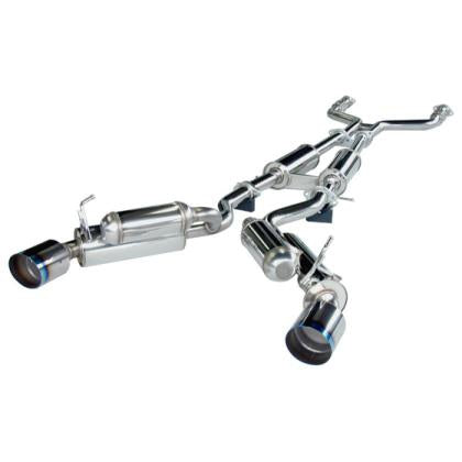HKS 08 Infiniti G37 Coupe Dual Hi-Power Titanium Tip Catback Exhaust