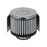 aFe Power Magnum Flow Crankcase Vent Filter w/ Pro DRY S Media 1-1/2 IN F x 3 IN B x 3 IN T x 2-1/2 IN H - w/ Chrome Heat Shield