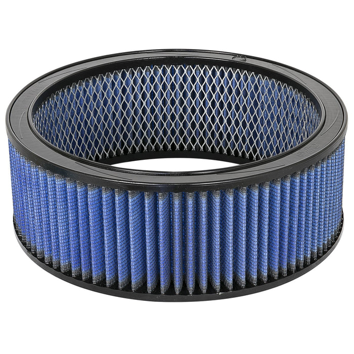 aFe Power Magnum Flow Round Racing Air Filter w/ Pro 5R Media 11 IN OD x 9-1/4 IN ID x 4 IN H w/ Expanded Metal
