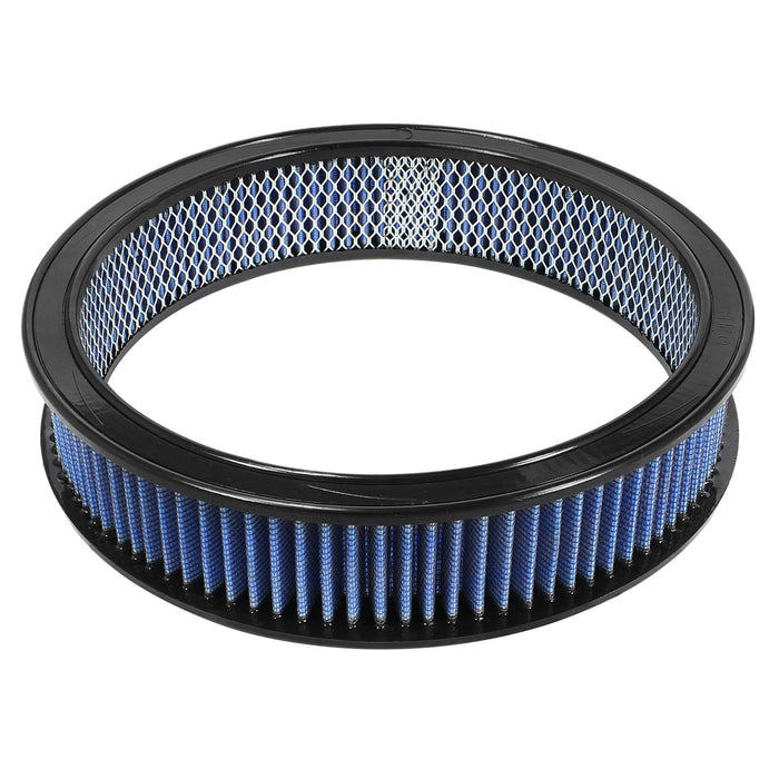 aFe Power Magnum Flow Round Racing Air Filter w/ Pro 5R Media 14 IN OD x 12 IN ID x 3 IN H w/ Expanded Metal