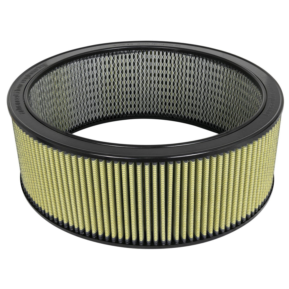 aFe Power Magnum Flow Round Racing Air Filter w/ Pro GUARD 7 Media 17 IN OD x 14-1/2 IN ID x 6 IN H w/ Expanded Metal