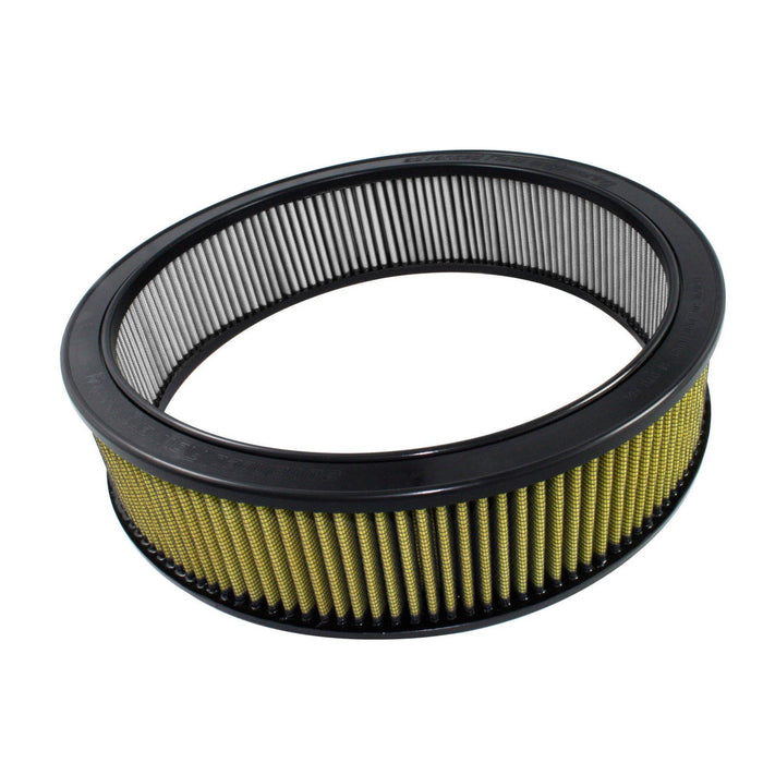 aFe Power Magnum Flow Round Racing Air Filter w/ Pro GUARD 7 Media 17 IN OD x 14-1/2 IN ID x 4 IN H