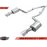 AWE Tuning 2017+ Dodge Charger 5.7L Touring Edition Exhaust - Non-Resonated - Diamond Black Tips
