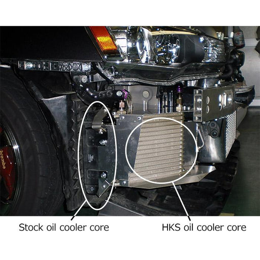 HKS O/C CZ4A (EVO10) w/ Stock O/C