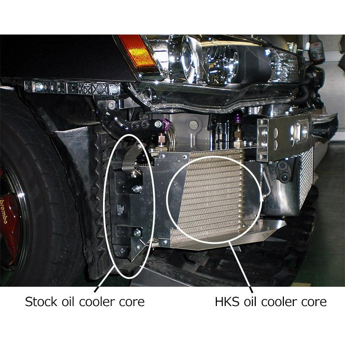 HKS O/C CZ4A (EVO10) w/ Stock O/C