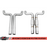 AWE Tuning 16-19 Chevy Camaro SS Resonated Axle Back to Cat Back Conversion Kit