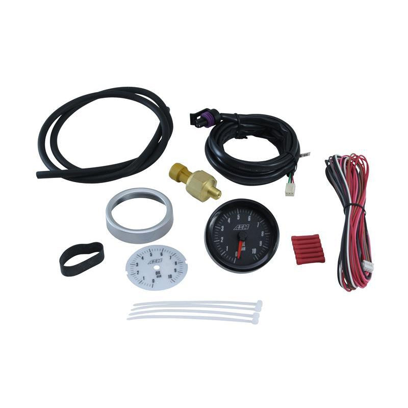 AEM Analog 10.2Bar Oil Pressure Gauge