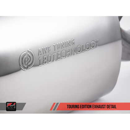AWE Tuning Audi C7 / C7.5 S6 4.0T Touring Edition Exhaust - Diamond Black Tips