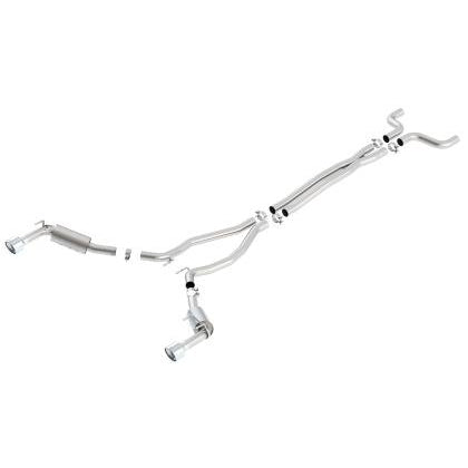 Borla 14-15 Chevy Camaro SS 6.2L V8 Single Split Rear Exit ATAK Catback Exhaust