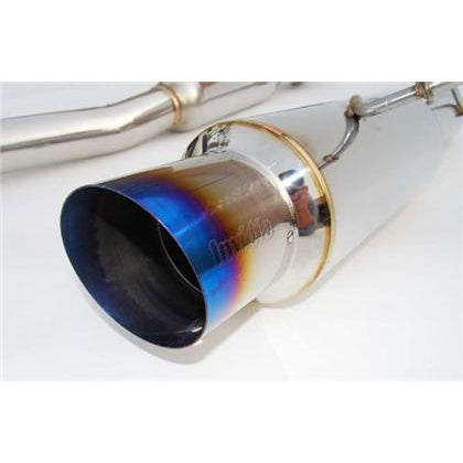 Invidia 02-07 WRX/STi 76mm N1 REGULAR Titanium Tip Cat-back Exhaust