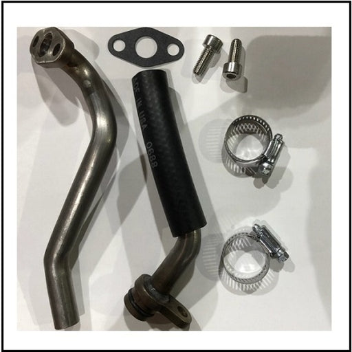 ATP Turbo OIL Drain (Return) Line From Evo X Kit - Garrett