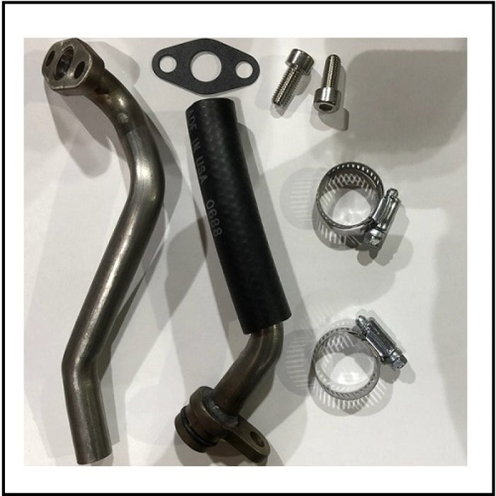ATP Turbo OIL Drain (Return) Line From Evo X Kit - Garrett