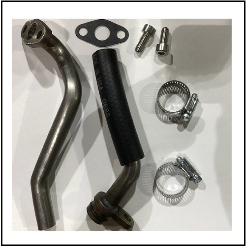 ATP Turbo OIL Drain (Return) Line From Evo X Kit - Garrett