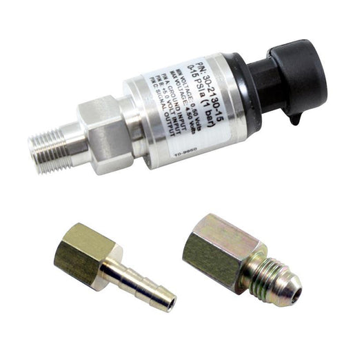 AEM 15 PSIa or 1 Bar Stainless Sensor Kit
