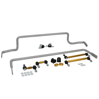Whiteline 08-17 Mitsubishi Lancer Front & Rear Sway Bar Kit