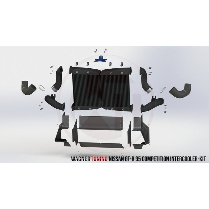 Wagner Tuning 11-16 Nissan GT-R 35 Competition Intercooler Kit