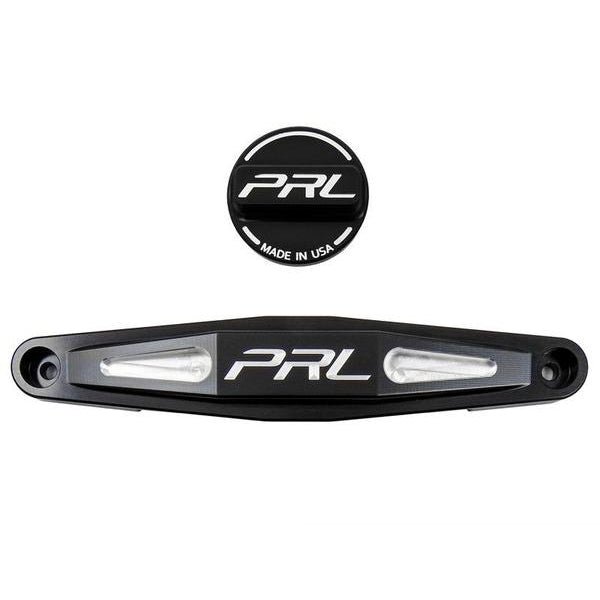 PRL Motorsports Billet Battery Tie Down for Honda Battery Group Size 51R & Oil Cap Combo - V2