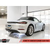 AWE Tuning Porsche 718 Boxster / Cayman SwitchPath Exhaust (PSE Only) - Diamond Black Tips