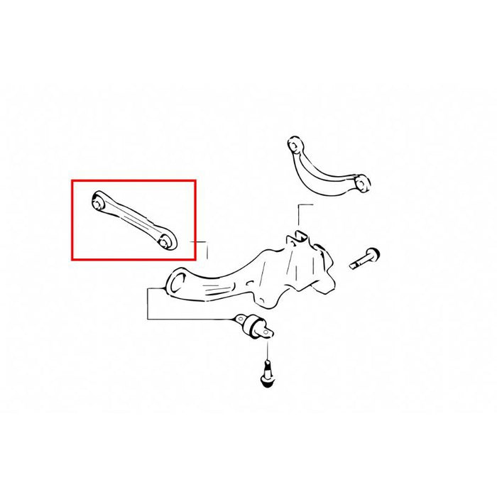 Hard Race Adjustable Rear Toe Arm - MS3 Gen 1/2-Toe Arms-Speed Science