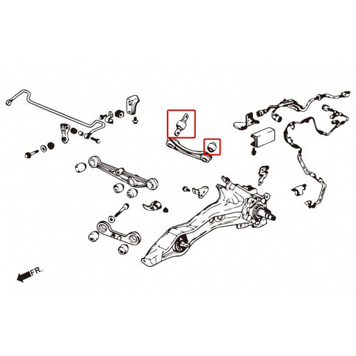 Hard Race Rear Camber Arm Bushes - EF/DA/EG/EK/DC-Control Arm Bushes-Speed Science