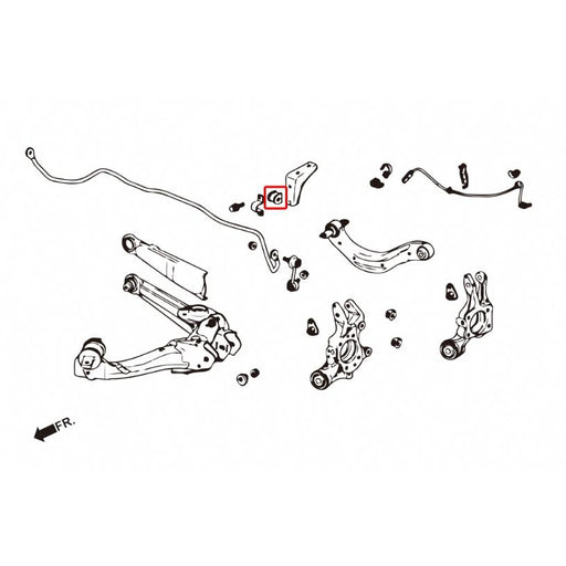 Hard Race Rear Sway Bar D Bushes - FD2 Type R-Swaybar Links & D Bushes-Speed Science
