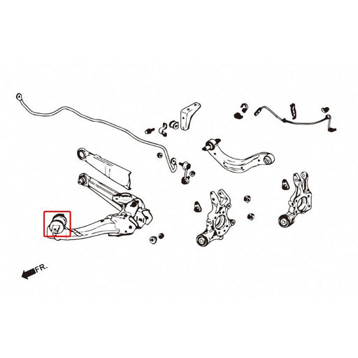Hard Race Rear Trailing Arm Bushes - FD-Trailing Arm Bushes-Speed Science