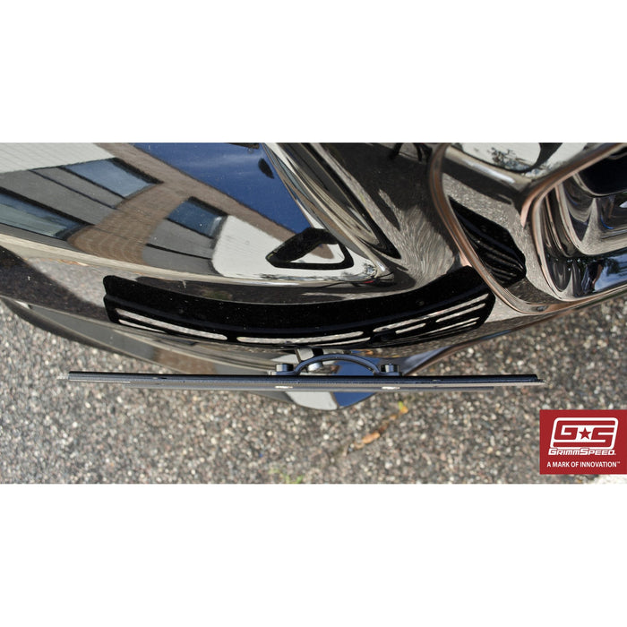 GrimmSpeed License Plate Relocation Kit - 15-17 Subaru WRX/STI, 12-16 Impreza/Crosstrek