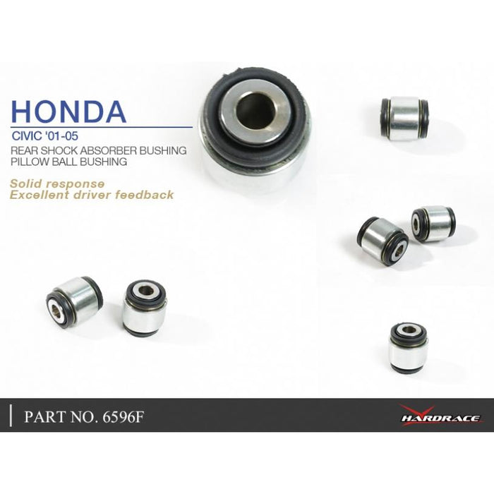 Hardrace Rear Shock Absorber Bushing Honda, Civic, EM2, ES1, EP1/2/3/4, EU
