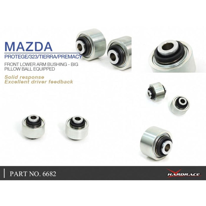 Hardrace Front Lower Arm Bushing Big Mazda, 323, 5/Premacy, Tierra, 98-06, CP 99-05, BJ 98-04