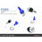 Hardrace Replacement Ball Joint Front Upper Arm #8900 Usa, F-Series, F150 04-14, F150 15-Present