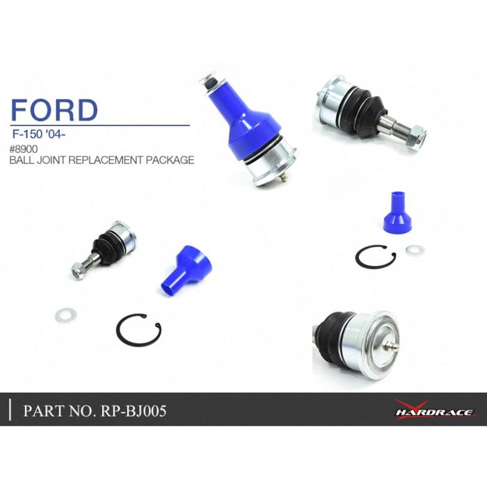 Hard Race Replacement Ball Joint Front Upper Arm #8900 Usa, F-Series, F150 04-14, F150 15-Present