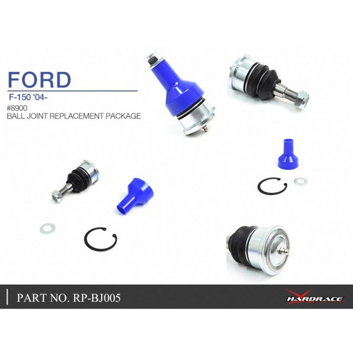 Hardrace Replacement Ball Joint Front Upper Arm #8900 Usa, F-Series, F150 04-14, F150 15-Present
