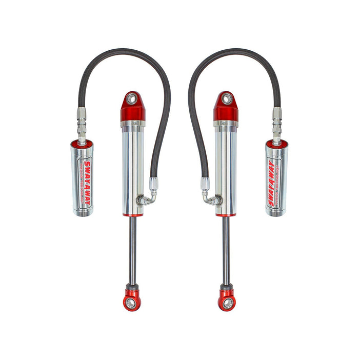 aFe Power Sway-A-Way 2.5 IN Front Shock Kit Remote Reservoir for OE Ride Height Nissan Patrol (Y61) 97-17