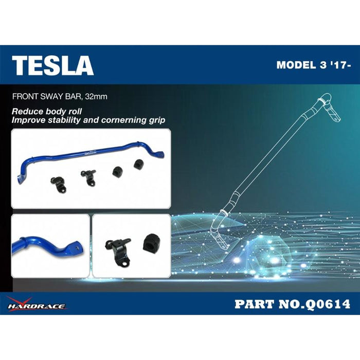 Hardrace Front Sway Bar 32Mm Tesla Model 3 '17-