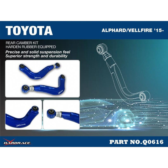 Hardrace Rear Camber Kit Toyota Alphard/Vellfire '15-