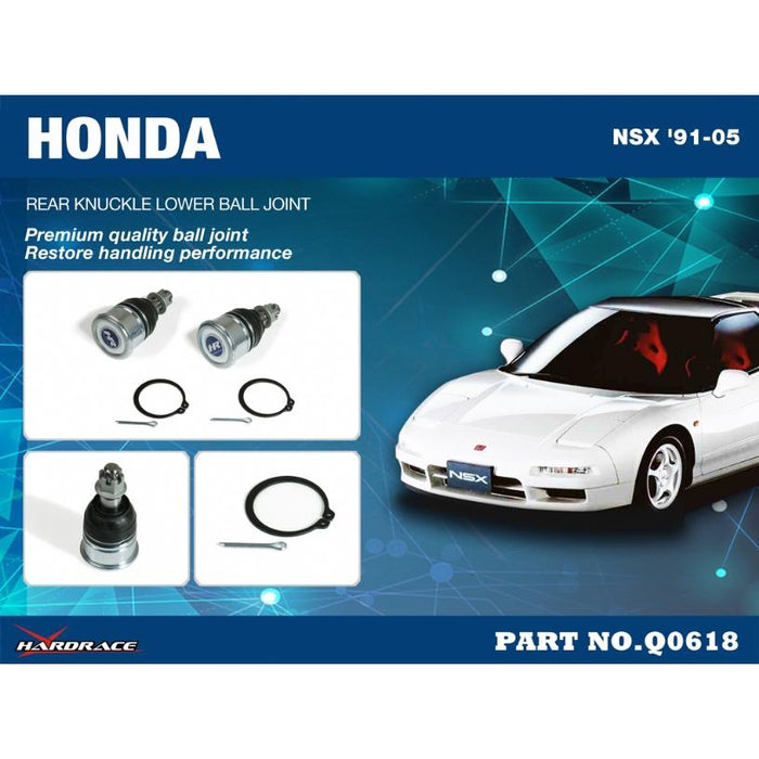 Hardrace Rear Knuckle Lower Ball Joint Honda Acura Nsx 91-05