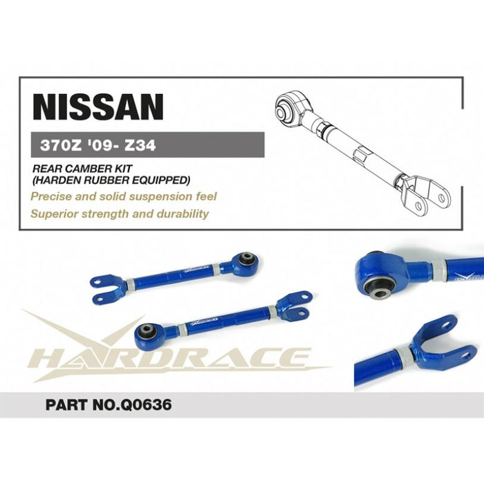 Hardrace Rear Camber Kit V2 Fairlady 370Z 09-