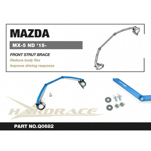 Hardrace Mazda Mx-5 Nd 15- Front Strut Brace