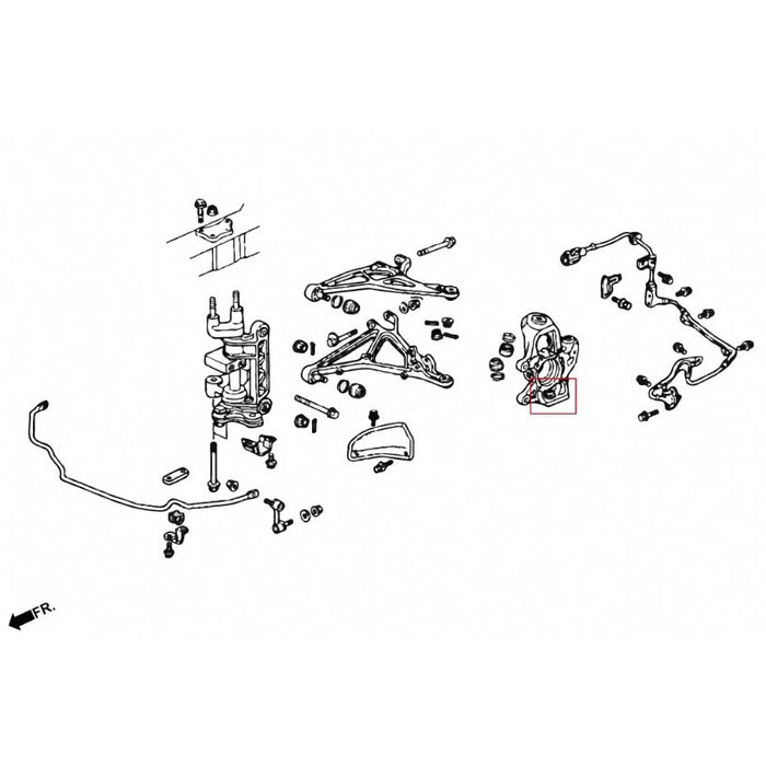 Hardrace Honda/Acura Nsx 91-05 Front Knuckle Lower Ball Joint