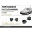 Hardrace Rear Trailing Arm Bushing Mitsubishi, Lancer Mirage, 01~07