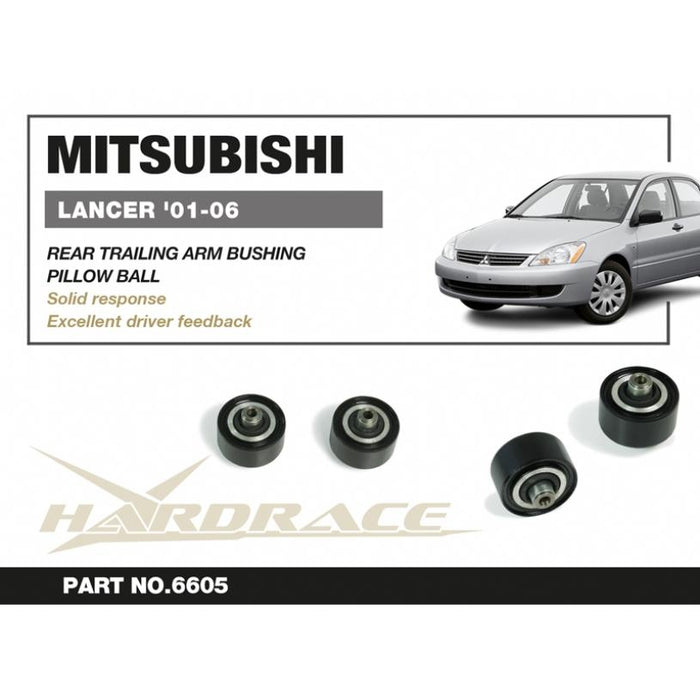 Hardrace Rear Trailing Arm Bushing Mitsubishi, Lancer Mirage, 01~07