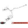 AWE Tuning Subaru STI VA / WRX GV / STI GV Sedan Touring Edition Exhaust - Chrome Silver Tip (102mm)