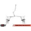 AWE Tuning Subaru STI VA / WRX GV / STI GV Sedan Touring Edition Exhaust - Diamond Black Tip (102mm)