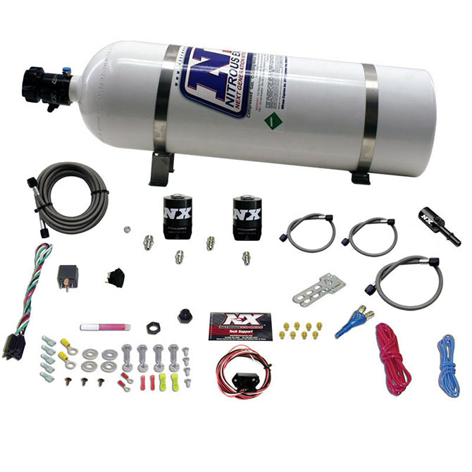 Nitrous Express Dodge Hemi/SRT8 Single Nozzle Fly By Wire Nitrous Kit (35-150HP)