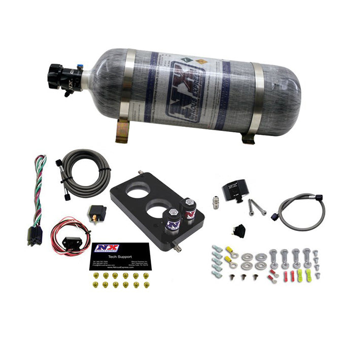 Nitrous Express 05-10 Ford Mustang 4.6L 3 Valve Nitrous Plate Kit (50-150HP)