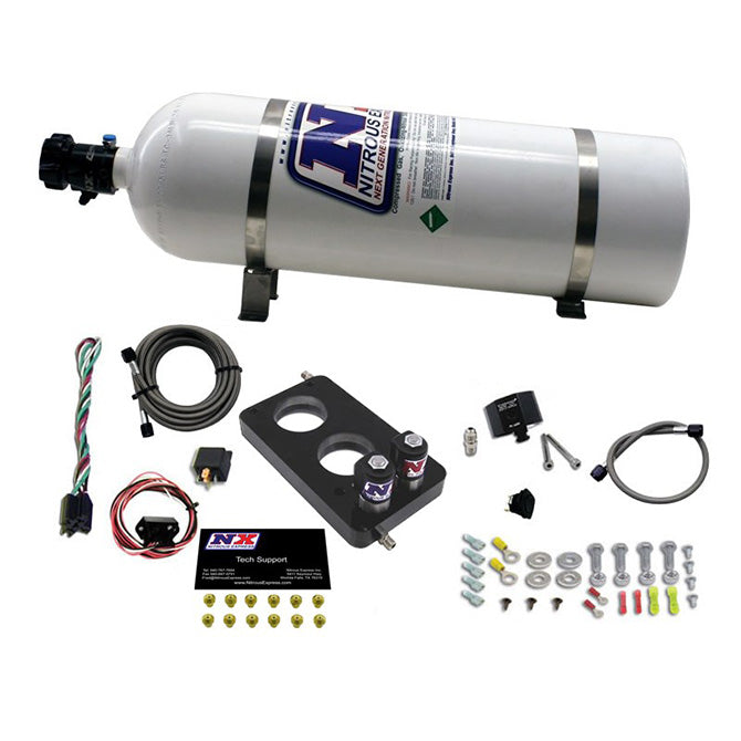 Nitrous Express 05-10 Ford Mustang 4.6L 3 Valve Nitrous Plate Kit (50-150HP)