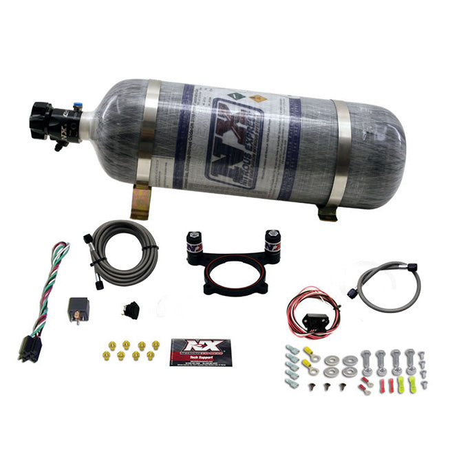 Nitrous Express 11-15 Ford Mustang GT 5.0L Coyote 4 Valve Nitrous Plate Kit (50-200HP)